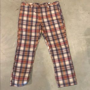 Vineyard Vines Plaid Collegiate Pants 38x32 slim